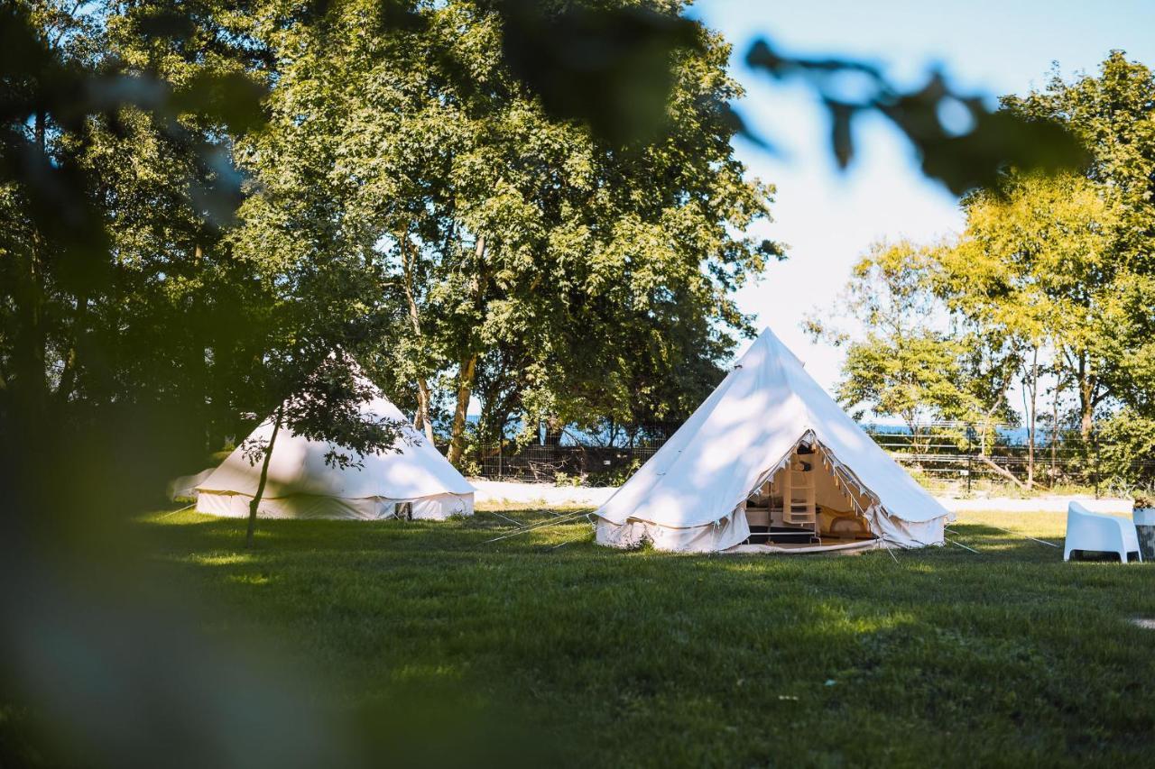 Glamping Mella Muiza 호텔 Jūrkalne 외부 사진
