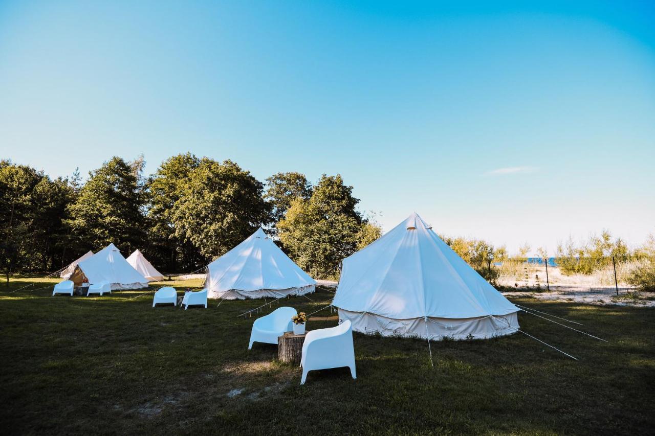 Glamping Mella Muiza 호텔 Jūrkalne 외부 사진