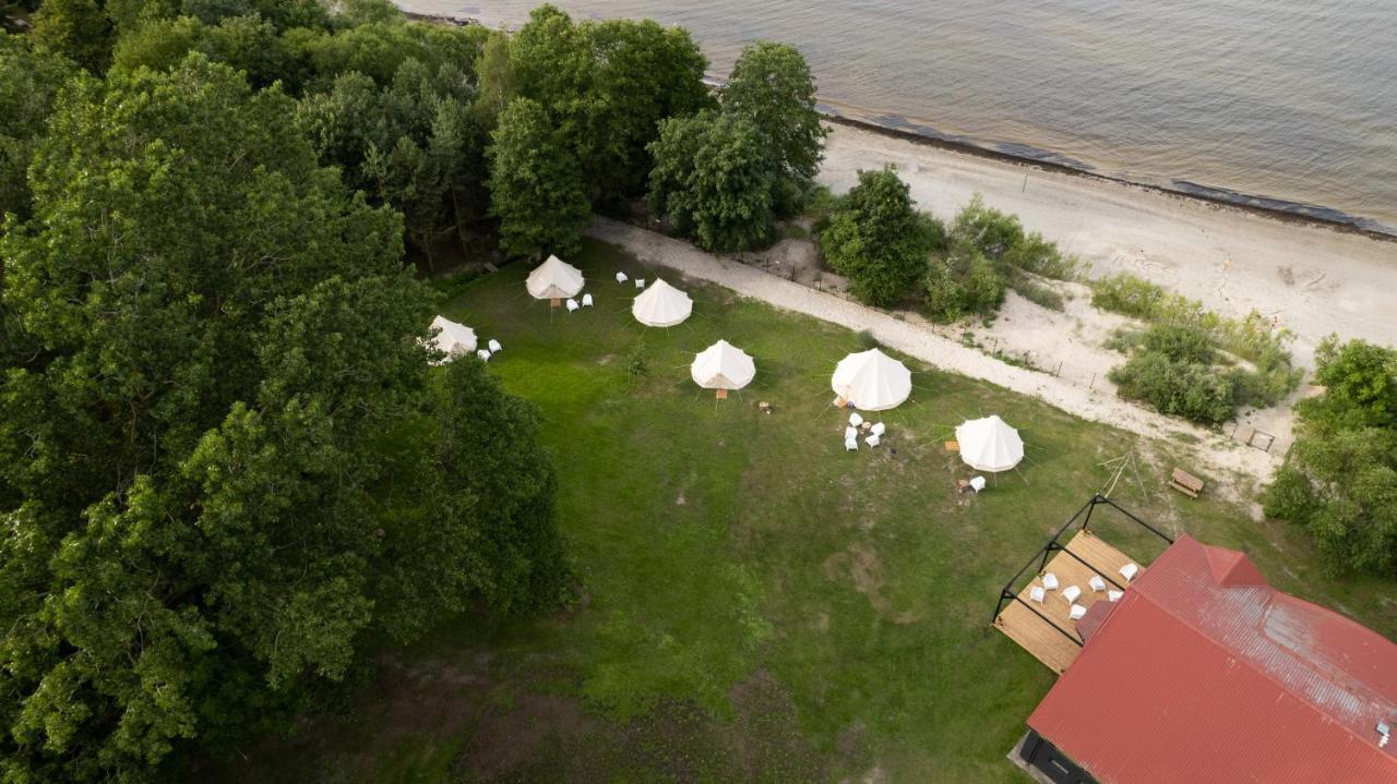 Glamping Mella Muiza 호텔 Jūrkalne 외부 사진